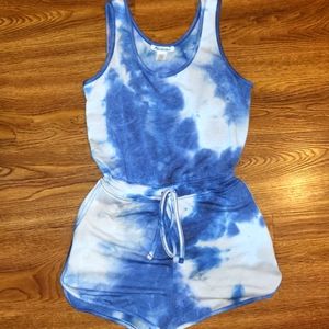 Women's Tie Dye Romper